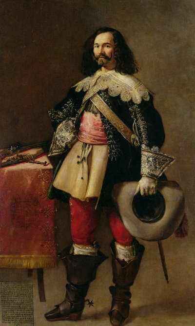 Don Tiburcio de Redin y Cruzat by Fray Juan Andres Rizi
